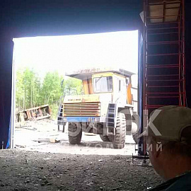 Hangar 21x18x10 for storage and repair of vehicles, Republic of Sakha-Yakutia.