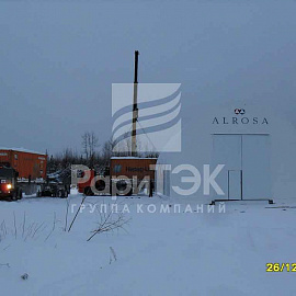 Hangar 16x10x7 m., For storage and repair of vehicles, Republic of Sakha-Yakutia.